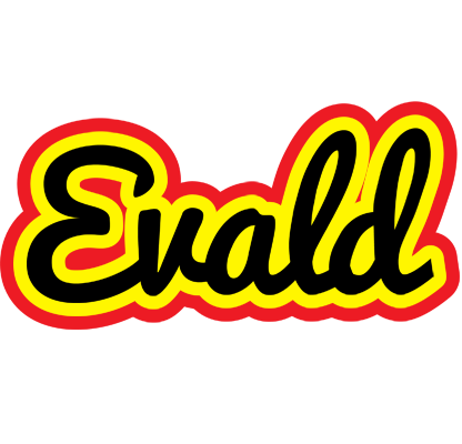 Evald flaming logo