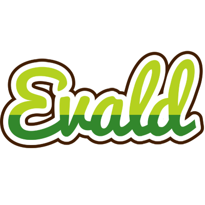 Evald golfing logo