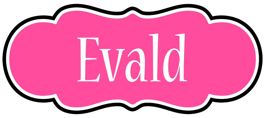 Evald invitation logo