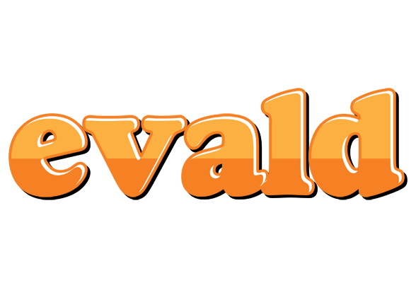 Evald orange logo