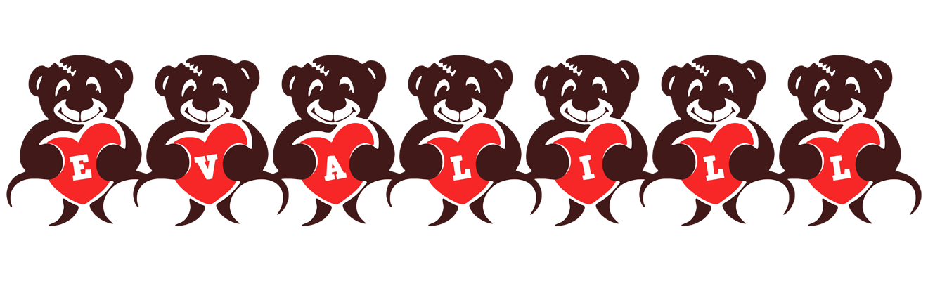 Evalill bear logo