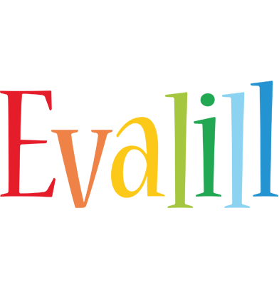 Evalill birthday logo