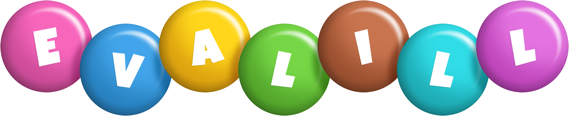 Evalill candy logo