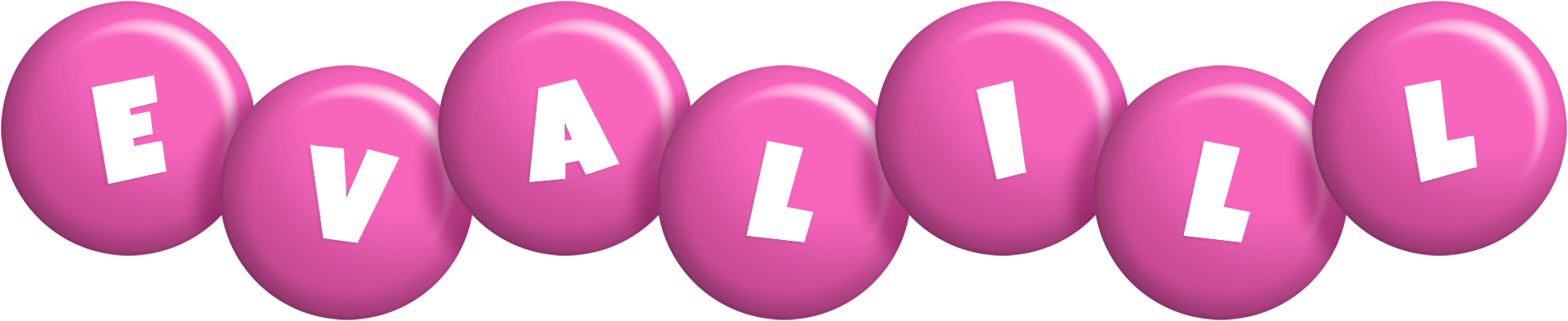 Evalill candy-pink logo