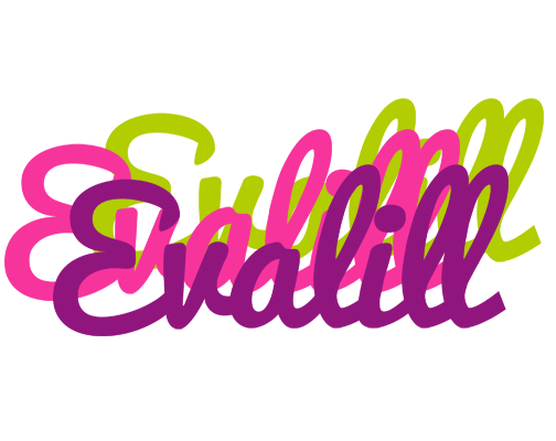 Evalill flowers logo
