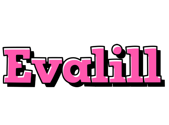 Evalill girlish logo