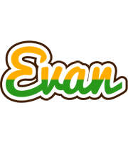 Evan banana logo