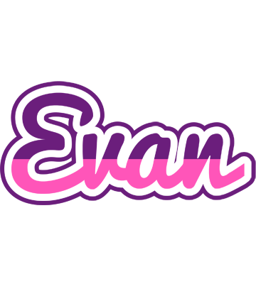 Evan cheerful logo
