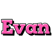 Evan girlish logo
