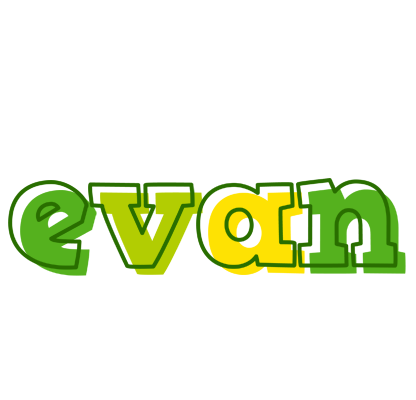 Evan juice logo
