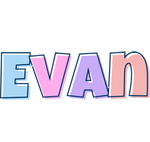Evan pastel logo