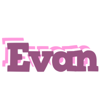 Evan relaxing logo