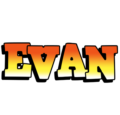 Evan sunset logo