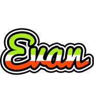 Evan superfun logo