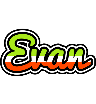 Evan superfun logo
