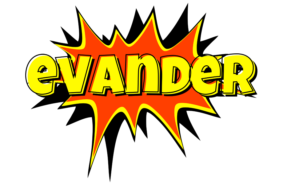 Evander bazinga logo