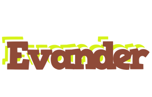 Evander caffeebar logo