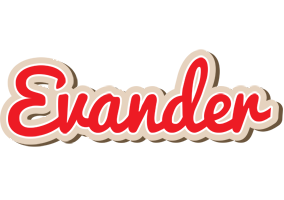 Evander chocolate logo