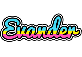 Evander circus logo