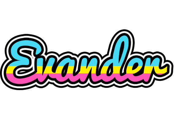 Evander circus logo