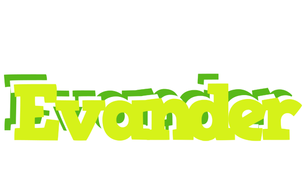 Evander citrus logo