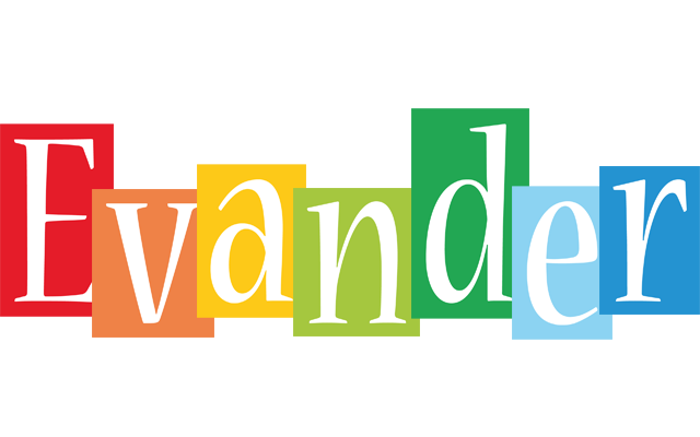 Evander colors logo