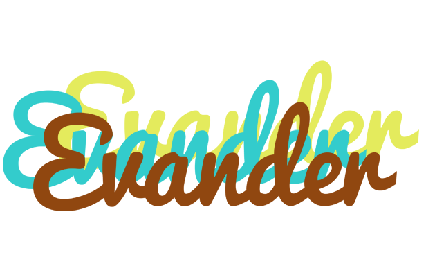 Evander cupcake logo