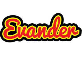 Evander fireman logo