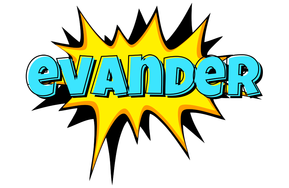 Evander indycar logo
