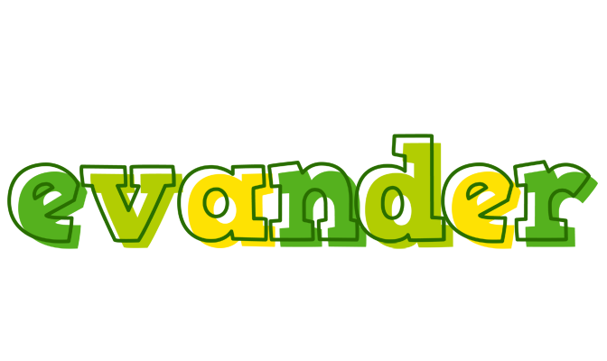 Evander juice logo