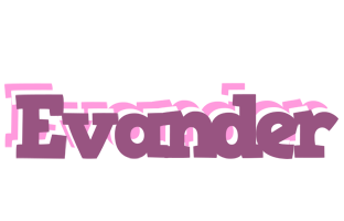 Evander relaxing logo