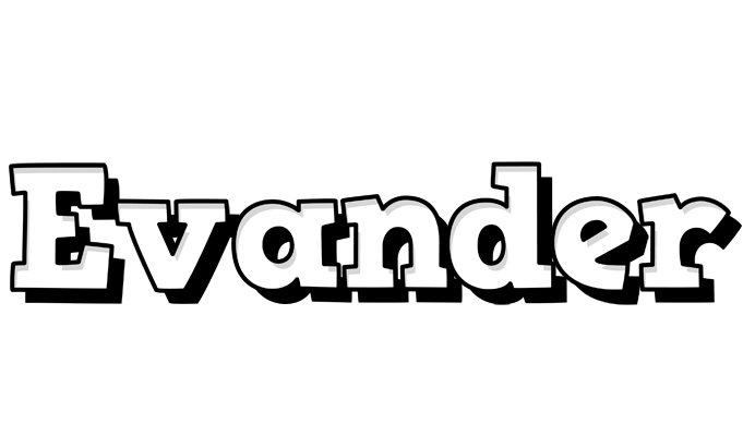Evander snowing logo