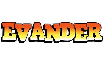 Evander sunset logo