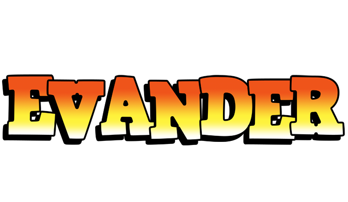 Evander sunset logo