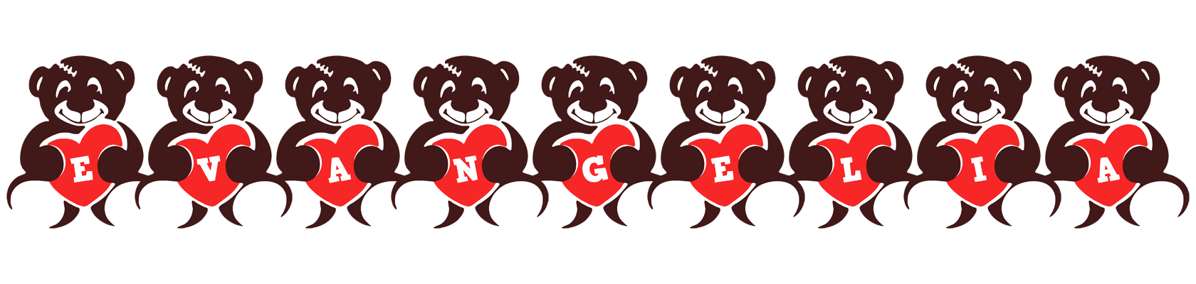 Evangelia bear logo