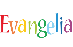 Evangelia birthday logo