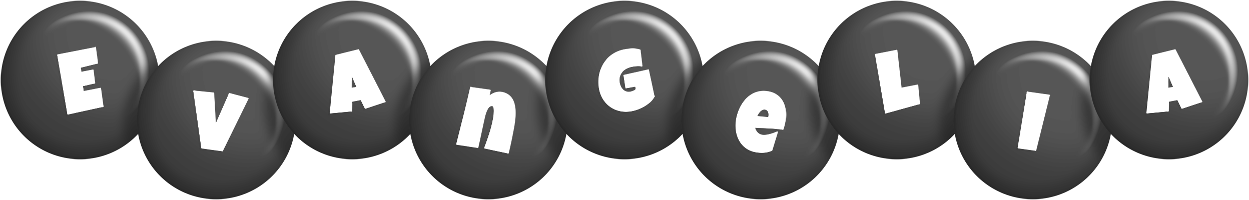 Evangelia candy-black logo