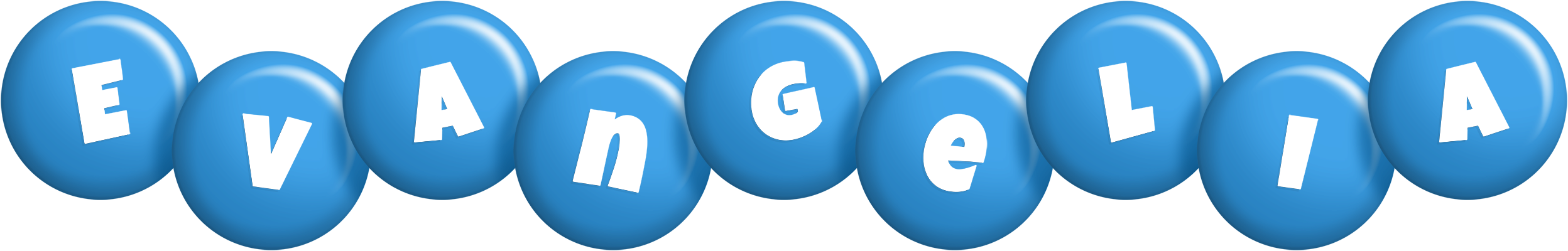 Evangelia candy-blue logo