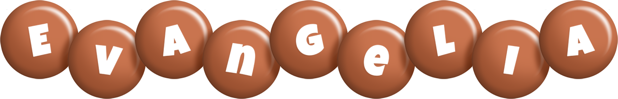 Evangelia candy-brown logo