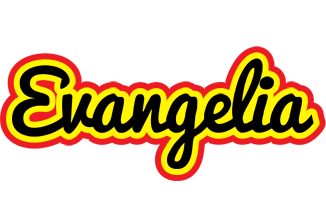 Evangelia flaming logo