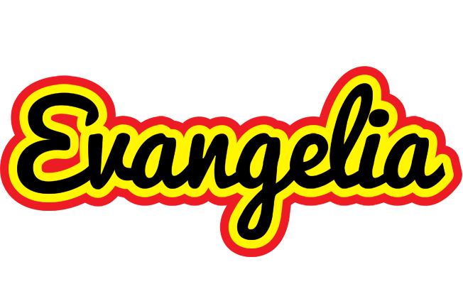 Evangelia flaming logo