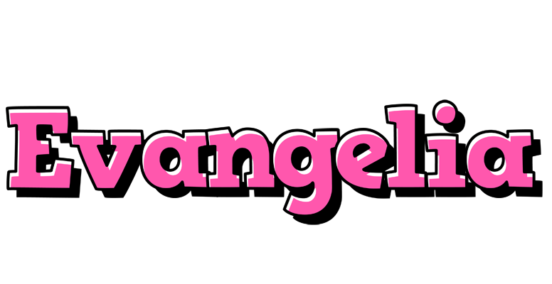 Evangelia girlish logo