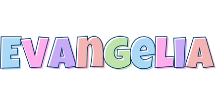 Evangelia pastel logo