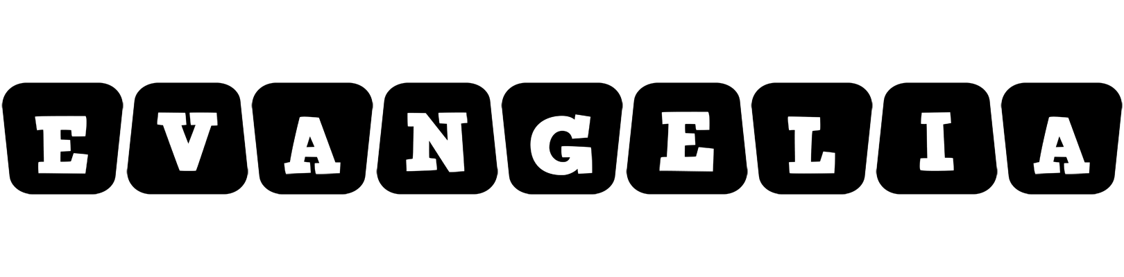 Evangelia racing logo