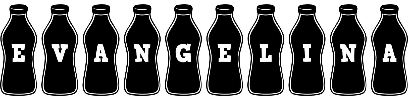 Evangelina bottle logo