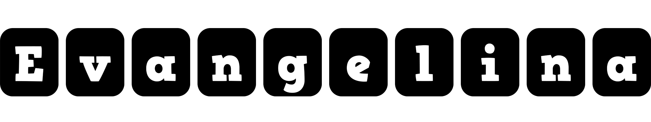Evangelina box logo