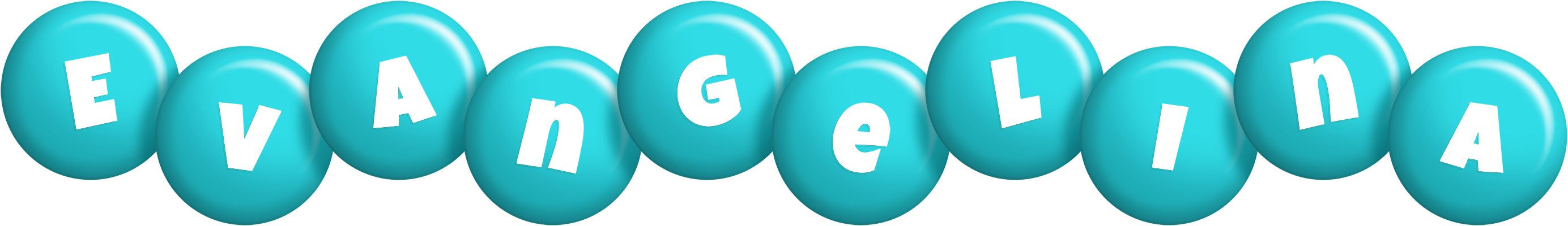 Evangelina candy-azur logo