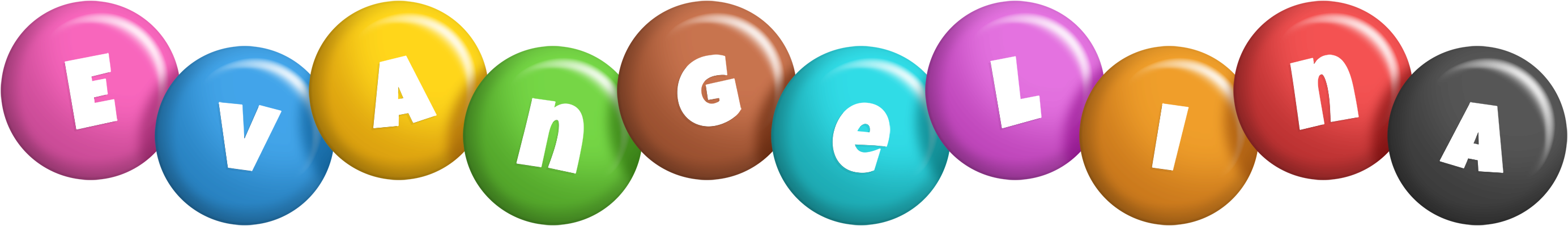 Evangelina candy logo