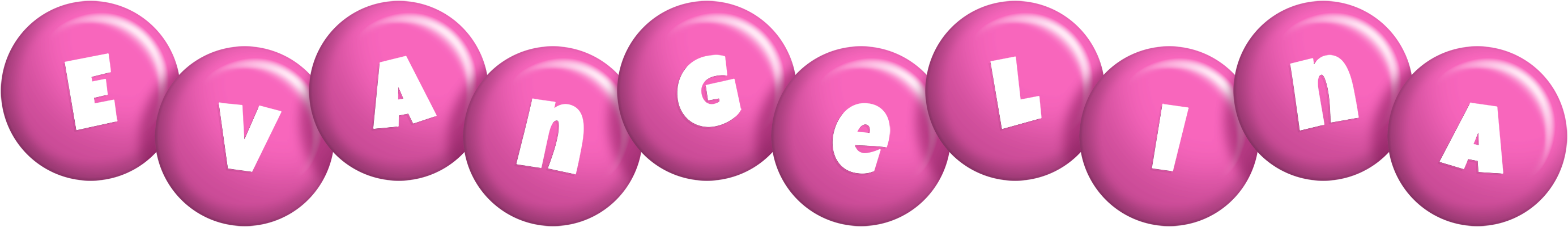 Evangelina candy-pink logo