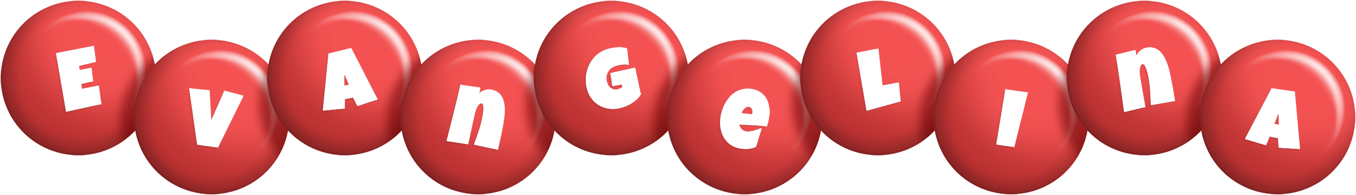 Evangelina candy-red logo